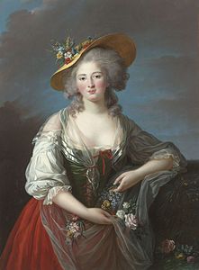 ヴィジェ＝ルブラン Élisabeth Vigée Le Brun ロココ絵画後期の肖像画