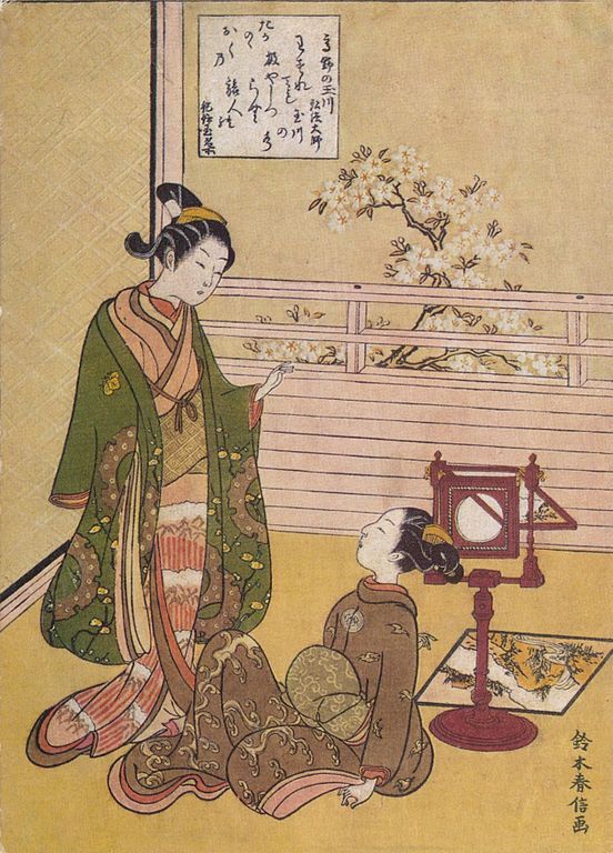 浮世絵 版画 春画1763〜1815の作品と言われている。 煩わしく