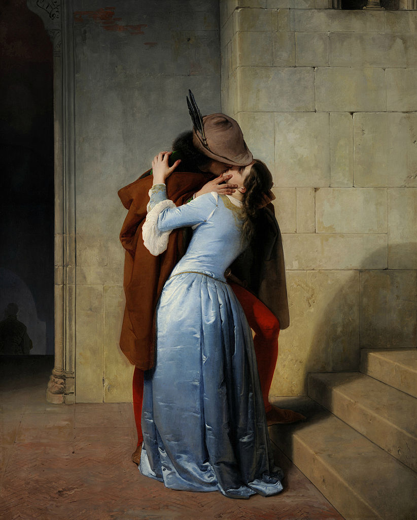 絵画を見る眼 フランチェスコ・アイエツの「接吻」 – LA BOHEME